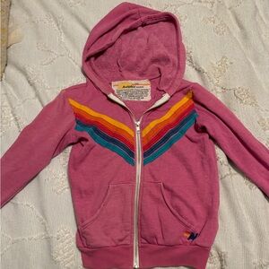 Used aviator nation zip up hoodie in good condition.